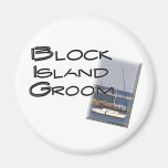Block Island Weddings, Groom Refrigerator Magnet