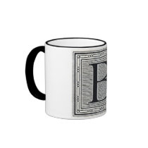 Block Letter "B" Woodcut Woodblock Inital mugs by ZephyrusBooks Block Letter "B" Woodcut Woodblock Inital mugs