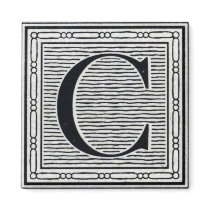 Block Letter "C" Woodcut Woodblock Inital magnets by ZephyrusBooks Block Letter "C" Woodcut Woodblock Inital magnets