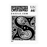 Block Letter 'S' - Stamp