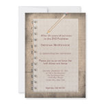 Block Note Retirement Custom Invites