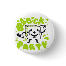 Block Party Button, Green buttons