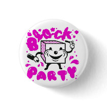 Block Party Button, Magenta buttons