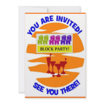 BLOCK PARTY INVITATION
