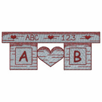 Block Shelf embroidered shirts