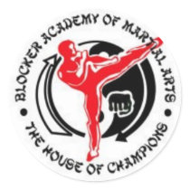 Blocker Academy of Martial Arts Sticker