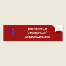 Blocker Savate Club Bumper Sticker bumper stickers