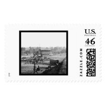 Blockhouse near Aqueduct Bridge in Arlington 1863 Postage Stamps