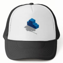 Blocks Battle Tank Mesh Hat