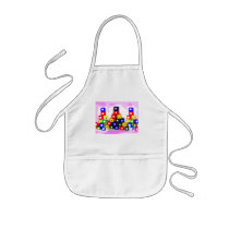Blocks in the mist aprons by ANGELHELEN Blocks in the mist aprons