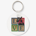 BLOCKS LOVE GOAT keychains