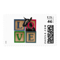 BLOCKS LOVE GOAT POSTAGE STAMPS