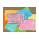 blocky blocks postcards