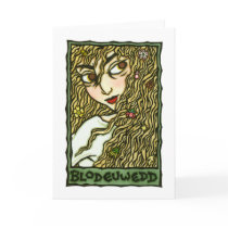 Blodeuwedd Greeting Card