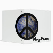 Blog4Peace 3-Ring Binder Notebook