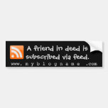 Blog Humor Quotes for Bloggers Bumper Sticker