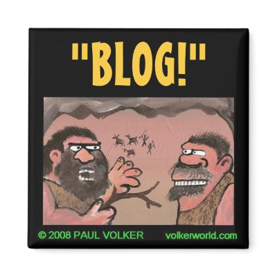 "BLOG!" magnet $3.00 by volkerworld