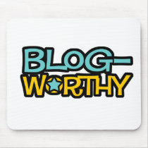 Blog Worthy Mousepad mousepads