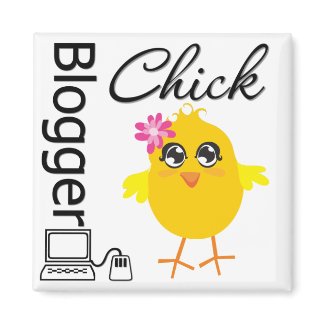 Blogger Chick magnet