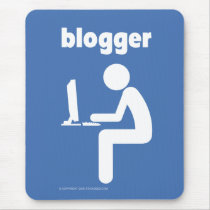 Blogger-color mousepads by stickguys Blogger-color mousepads