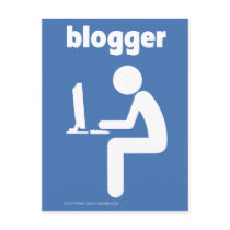 Blogger-color postcards