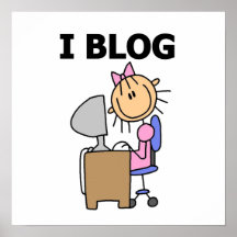 Blogger del chica posters