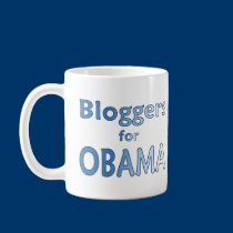 Blogger for Obama mugs