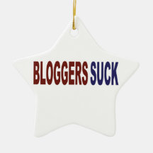 Bloggers Suck Christmas Tree Ornament