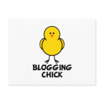Blogging Chick postcards