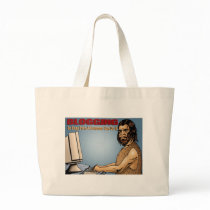 Blogging So Easy Even a Caveman Can Do It  Bag