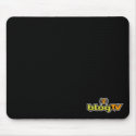 BlogTV Mouse Pad (Black) mousepads