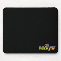 BlogTV Mouse Pad (Black) mousepads