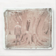 bloke and a tree mouse mat