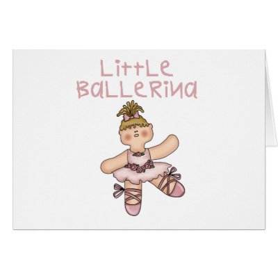 Blond Ballerina  Cards by girl_stuff
