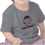Blond Baseball First Birthday t-shirts