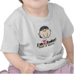 Blond Boy Baseball 2nd Birthday T-shirt