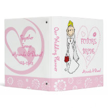 Blond Future Bride Wedding Planner Binder