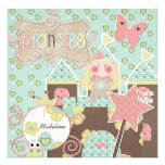 Blond Hair Princess Birthday Invitations