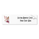 Blond Valentine Fairy - Pink 1 Bumper Stickers