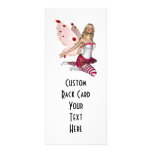 Blond Valentine Fairy - Pink 1 Full Color Rack Card