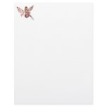 Blond Valentine Fairy - Pink 2 letterhead
