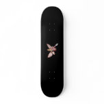 Blond Valentine Fairy - Pink 2 Custom Skate Board