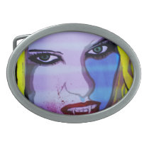 'Blond Vampire' Belt Buckle