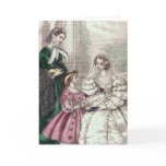 Blond Victorian Bride Card for Weddings, Showers