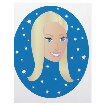 Blond Woman.ai Letterhead by BasheeraDesigns