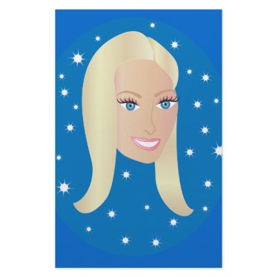 Blond Woman.ai Stationery Design by BasheeraDesigns