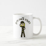 Blonde Army Woman Coffee Mug