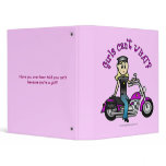 Blonde Biker binders