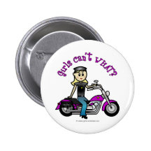 Blonde Biker Pins
