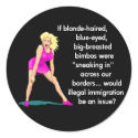Blonde Bimbo Sticker by clarachandler Blonde Bimbo Sticker